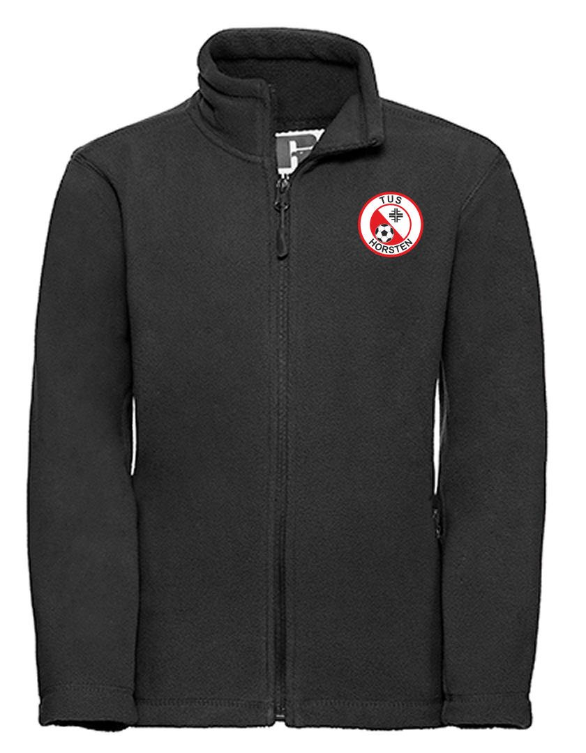TuS Horsten-Etzel Fan - Fleecejacke Kinder schwarz