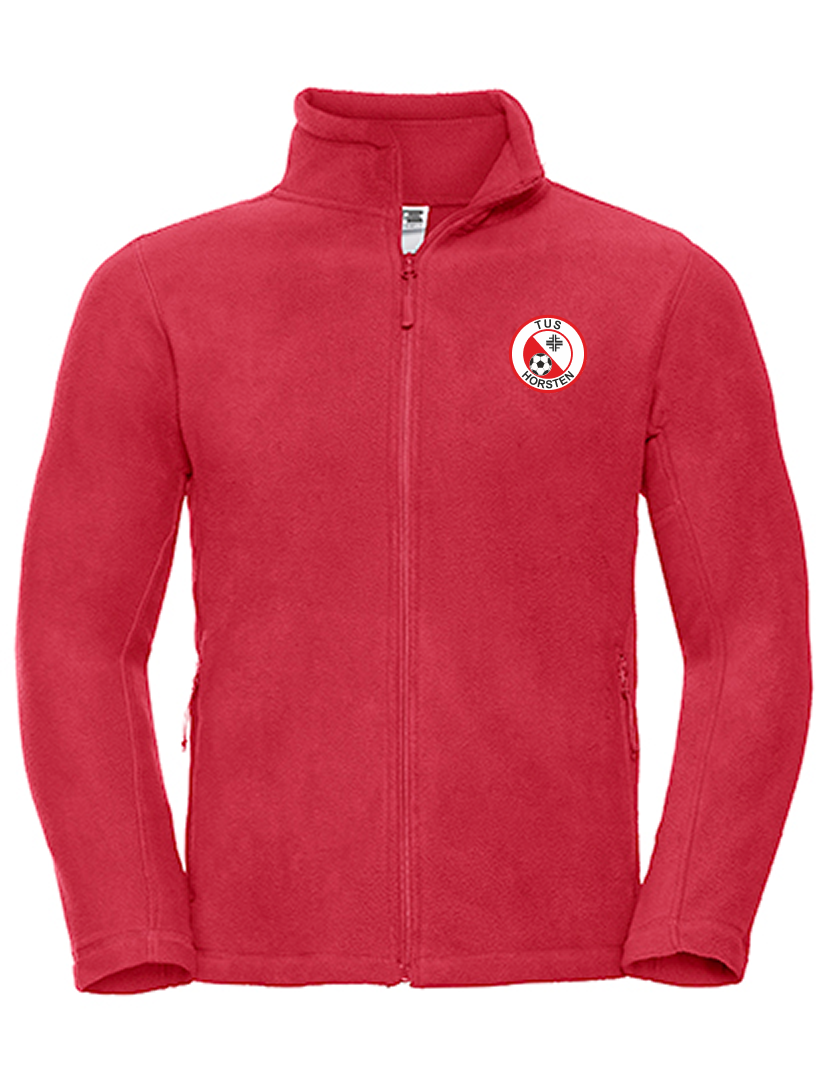 TuS Horsten-Etzel Fan - Fleecejacke Herren rot