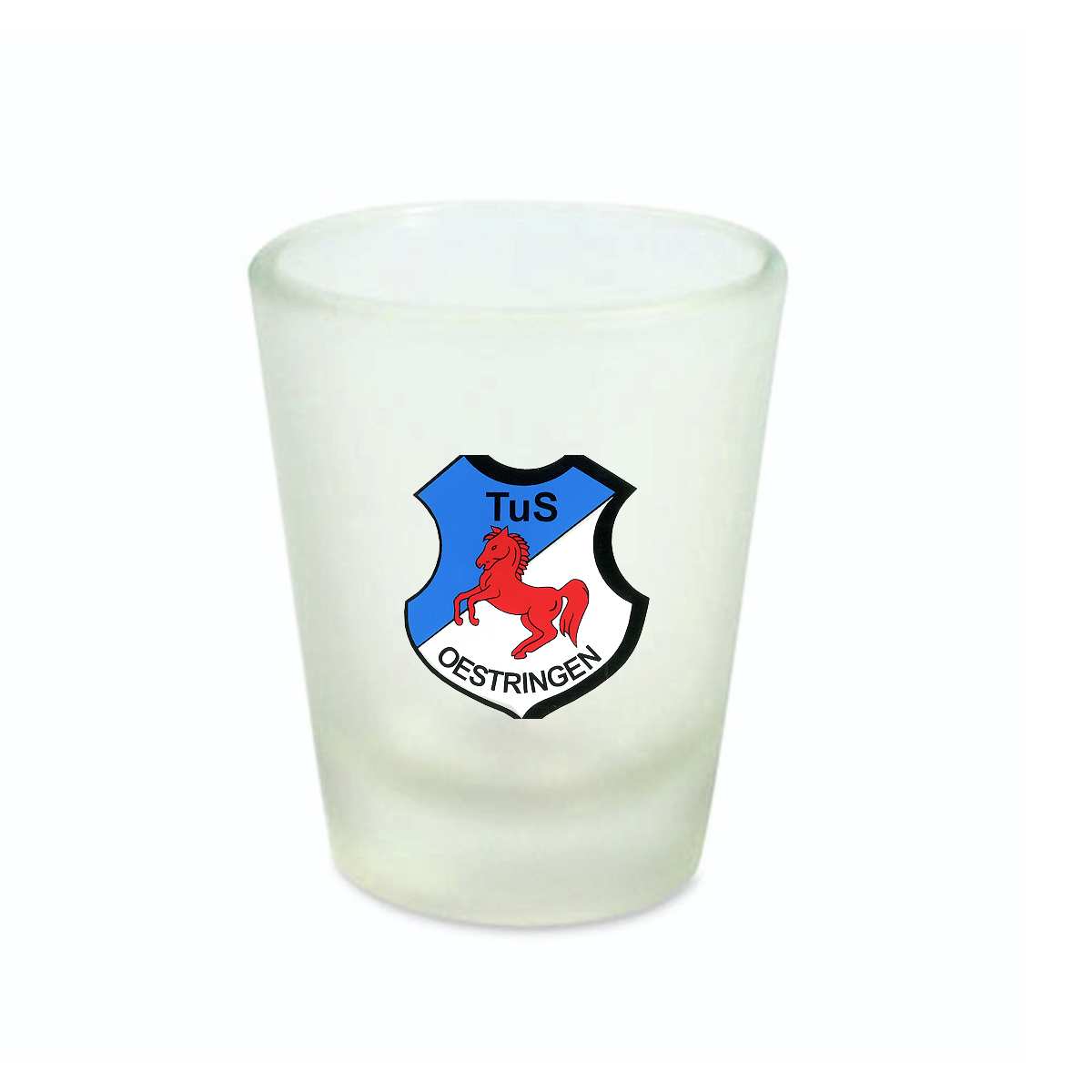 TuS Oestringen Leichtathletik Fan Schnapsglas