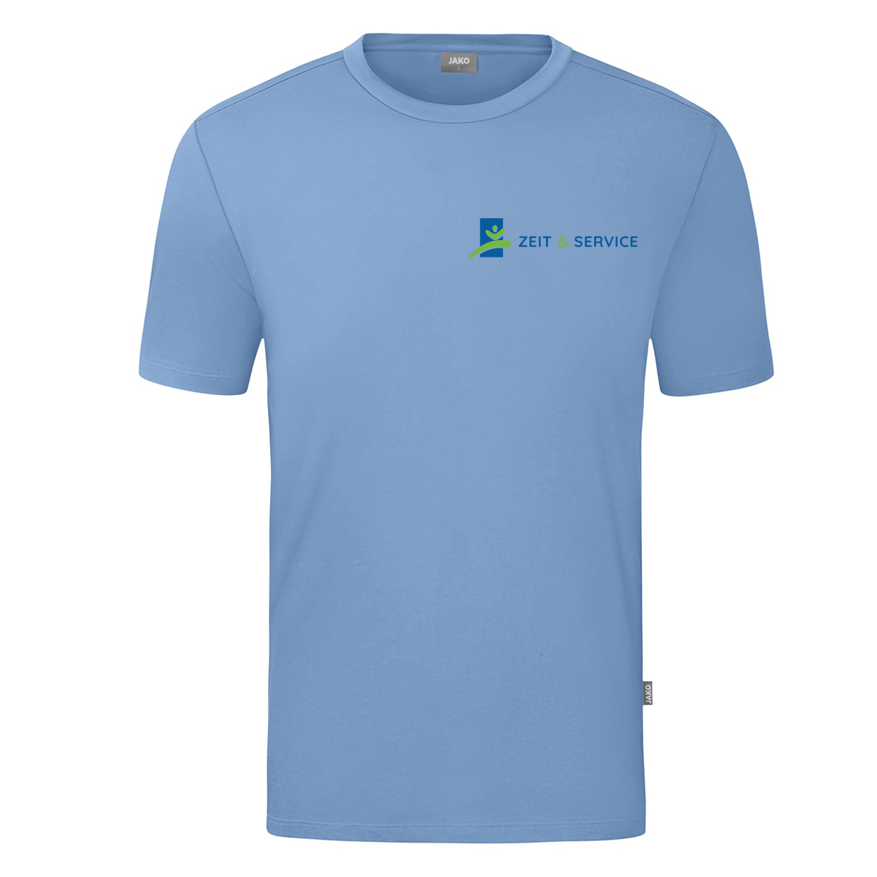 Zeit & Service Brake T-Shirt Organic Eisblau