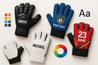 Handschuhe personalisieren ➢ Handschuhe selbst designen | Teamsport