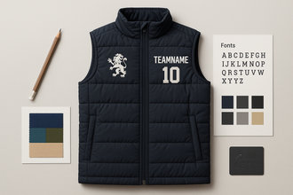 Weste personalisieren ➢ Weste selbst designen | Teamsport