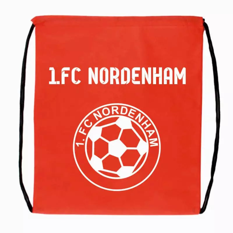 1.FC Nordenham Fan Turnbeutel Rot