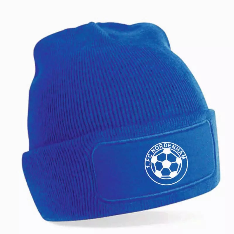 1.FC Nordenham Fan Strickmütze Kinder Blau