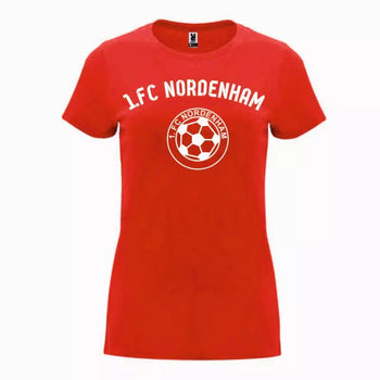 1.FC Nordenham Fan Shirt Goal Damen Rot