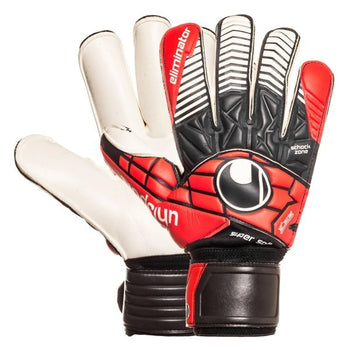 UHLSPORT Torwarthandschuhe Eliminator Supersoft Rot