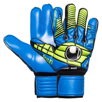 UHLSPORT Torwarthandschuhe Eliminator Supersoft Blau