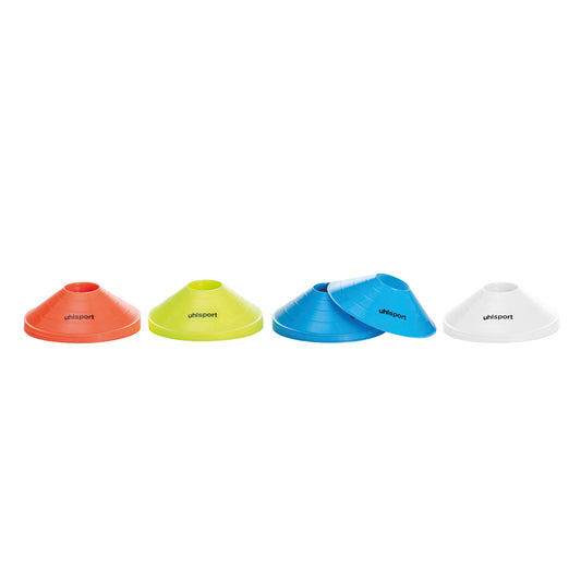UHLSPORT Markierungshütchen 40 Stk. (10/Farbe) Unisex Multicolor