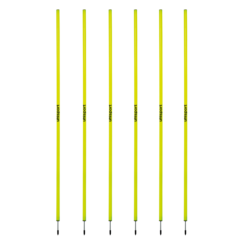 uhlsport Slalomstange (6er PACK) (fluo gelb)