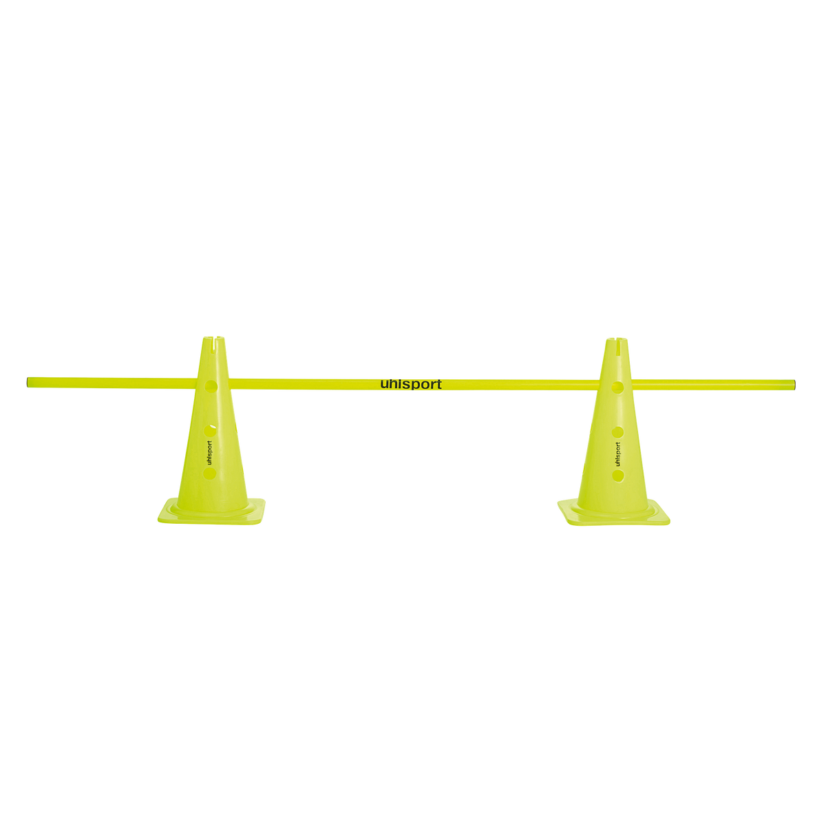 uhlsport Hütchenset (2 HÜTCHEN, 1 STANGE) (fluo gelb)
