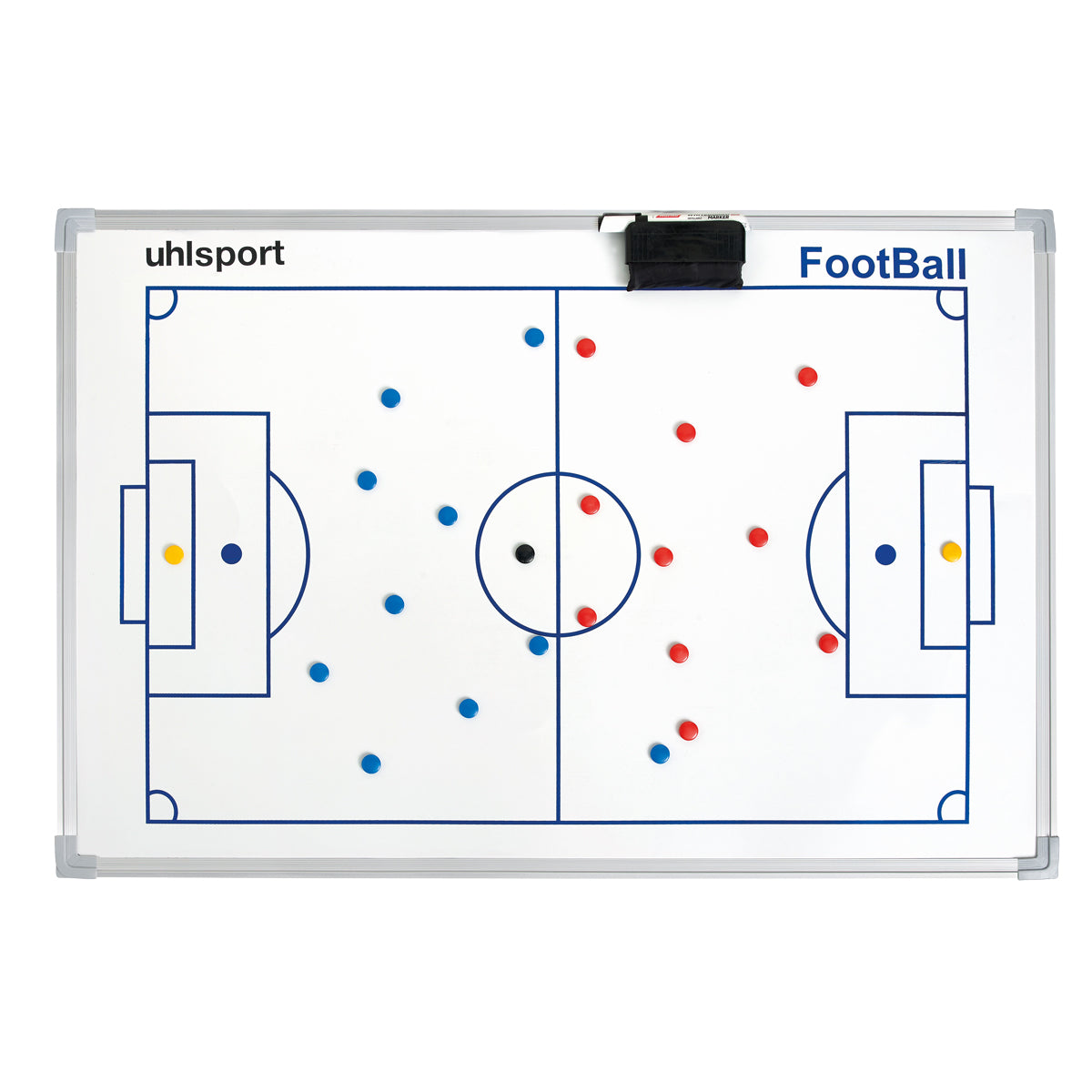 UHLSPORT Taktiktafel Inkl. Magnet Spielersätze Unisex Weiß