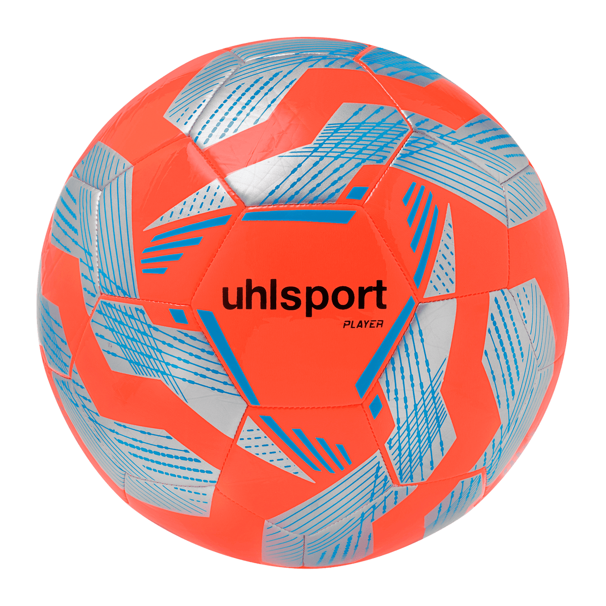 uhlsport Player (fluo rot/silber/cyan)