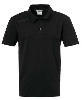 UHLSPORT Essential Polo Shirt Herren Schwarz