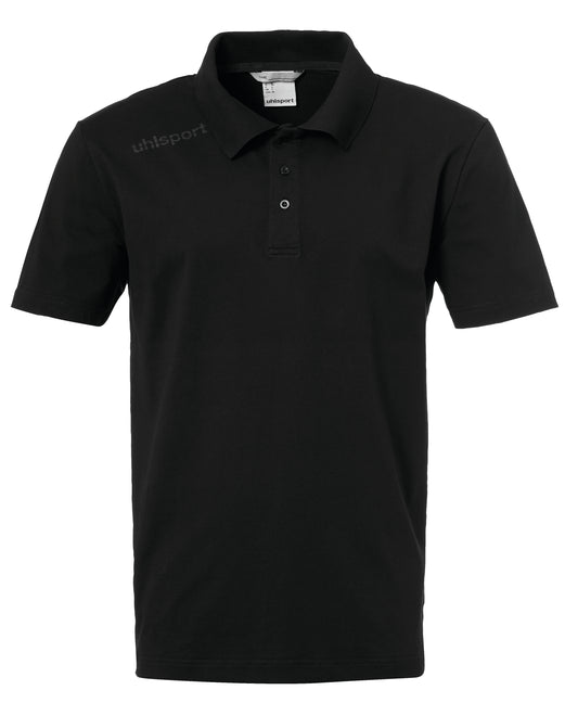UHLSPORT Essential Polo Shirt Herren Schwarz