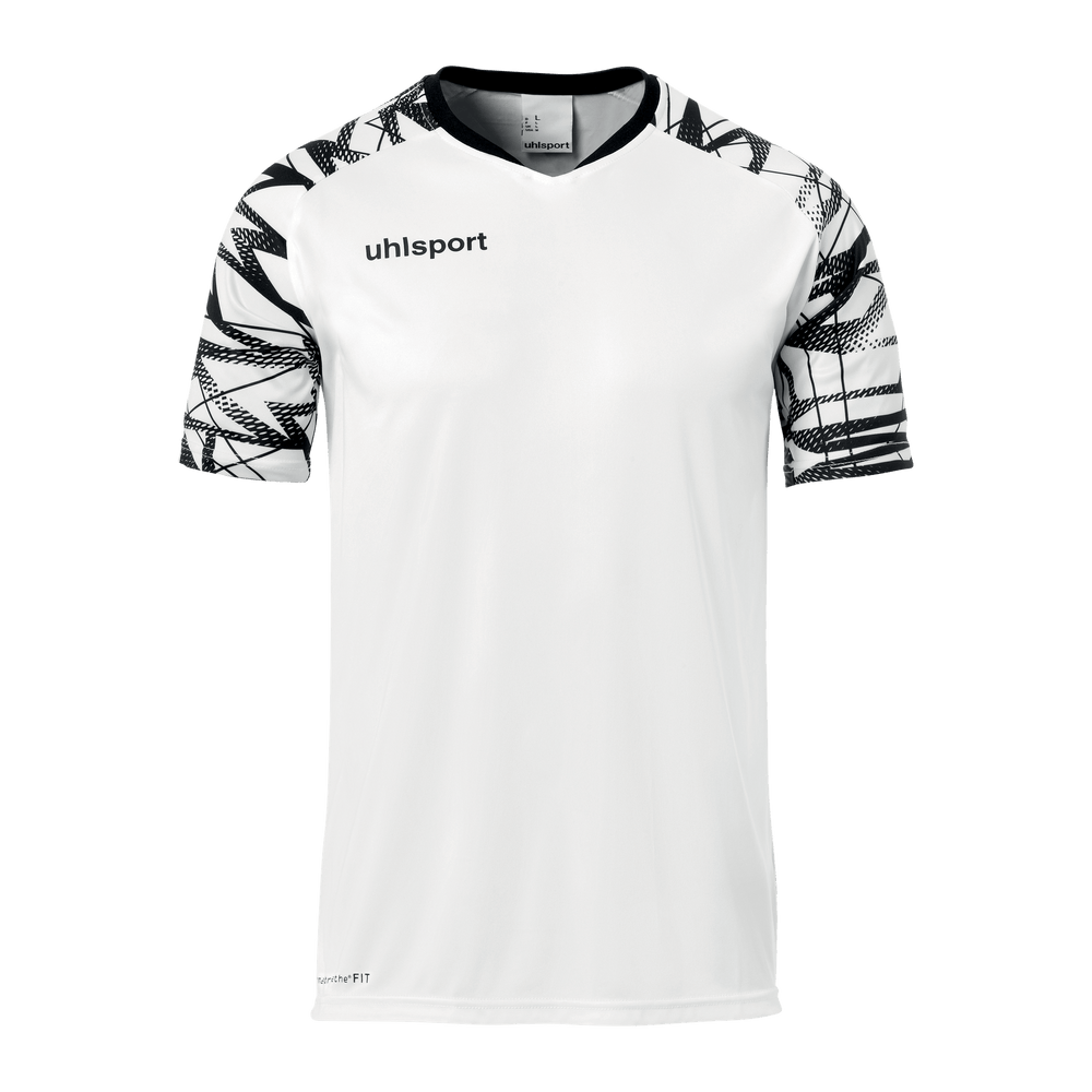 uhlsport Goal 25 Trikot Kurzarm Kind (weiß/schwarz)