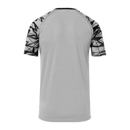 uhlsport Goal 25 Trikot Kurzarm Kind (dark grau melange/schwarz)