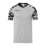 uhlsport Goal 25 Trikot Kurzarm Kind (dark grau melange/schwarz)