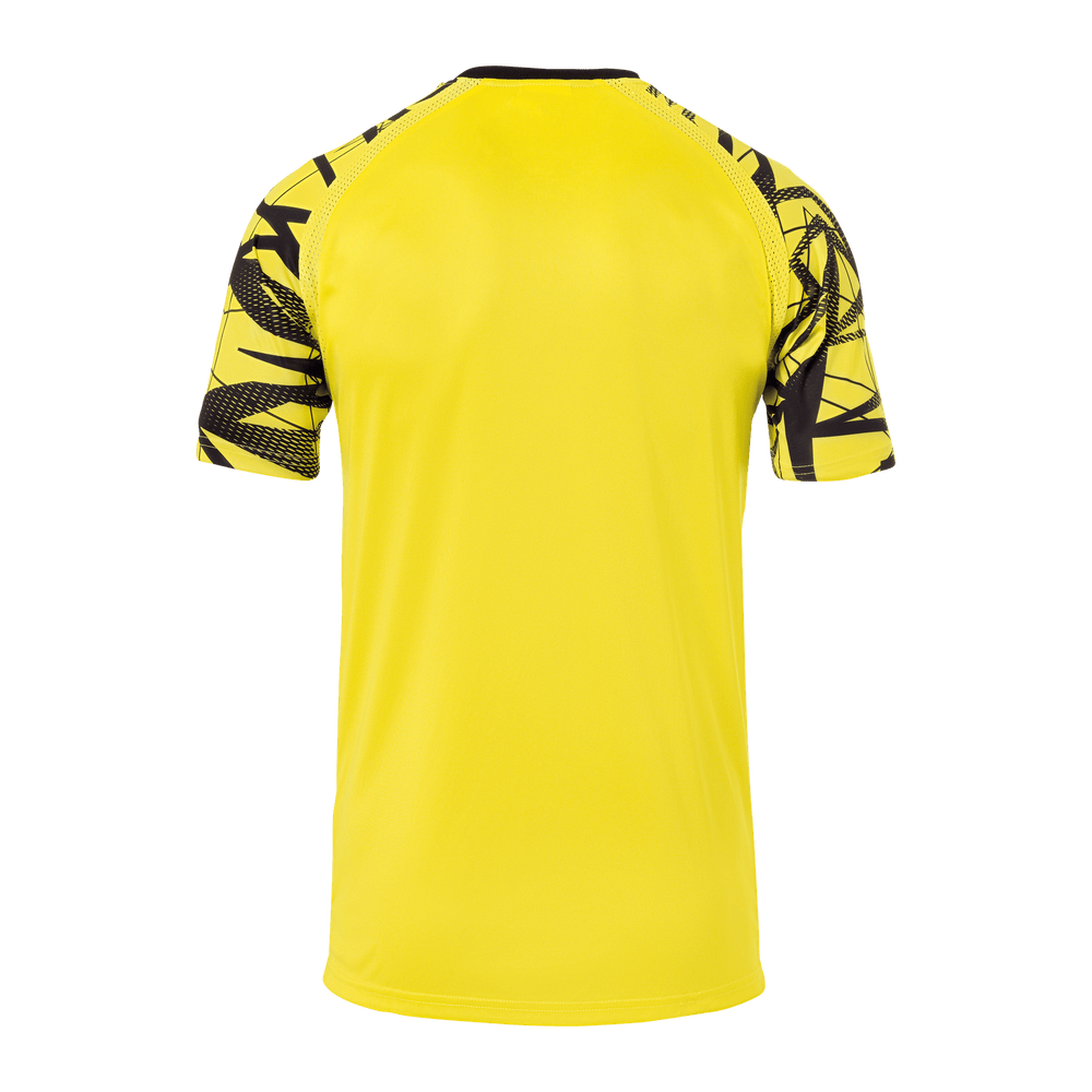 uhlsport Goal 25 Trikot Kurzarm Kind (limonengelb/schwarz)