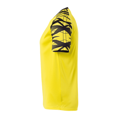 uhlsport Goal 25 Trikot Kurzarm Kind (limonengelb/schwarz)
