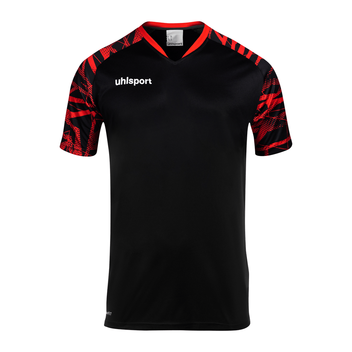 uhlsport Goal 25 Trikot Kurzarm Kind (schwarz/rot)