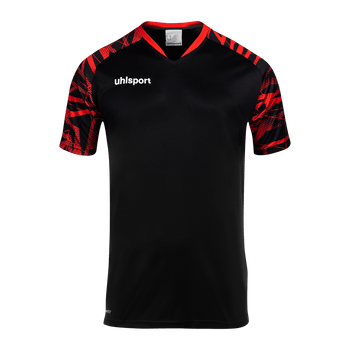 uhlsport Goal 25 Trikot Kurzarm Kind (schwarz/rot)