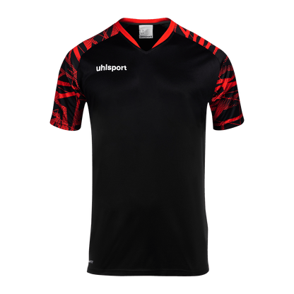 uhlsport Goal 25 Trikot Kurzarm Kind (schwarz/rot)