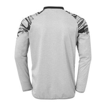 uhlsport Goal 25 Poly Jacke Kind (dark grau melange/schwarz)