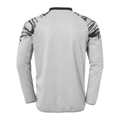 uhlsport Goal 25 Poly Jacke Kind (dark grau melange/schwarz)