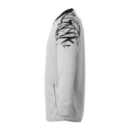uhlsport Goal 25 Poly Jacke Kind (dark grau melange/schwarz)