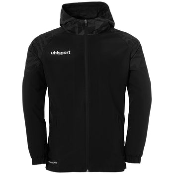 UHLSPORT Goal 25 Evo Woven Hood Jacket Kind Schwarz