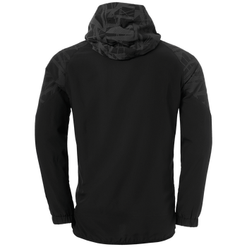 uhlsport Goal 25 Evo Woven Hood Jacket Kind (schwarz/anthra)