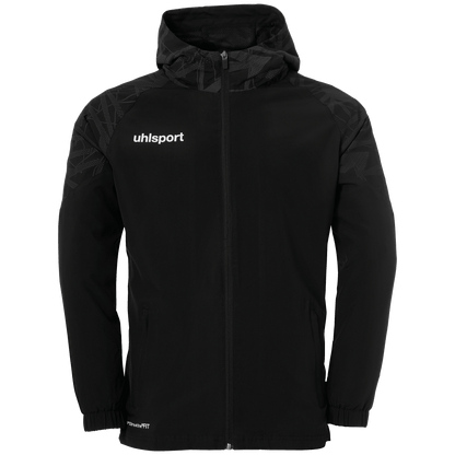 uhlsport Goal 25 Evo Woven Hood Jacket Kind (schwarz/anthra)