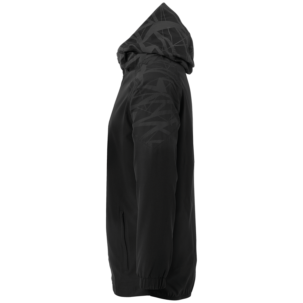 uhlsport Goal 25 Evo Woven Hood Jacket Kind (schwarz/anthra)
