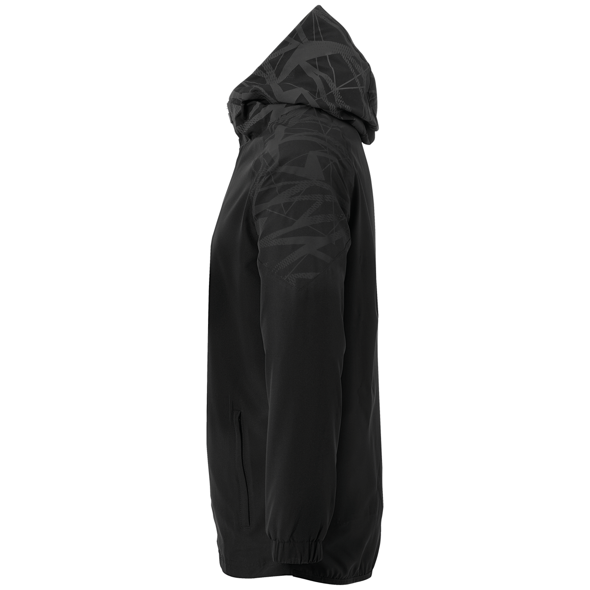 uhlsport Goal 25 Evo Woven Hood Jacket Kind (schwarz/anthra)