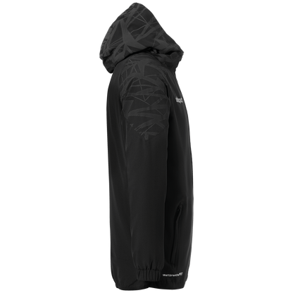 uhlsport Goal 25 Evo Woven Hood Jacket Kind (schwarz/anthra)