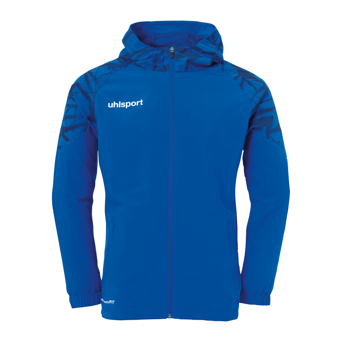 uhlsport Goal 25 Evo Woven Hood Jacket Kind (azurblau/marine)