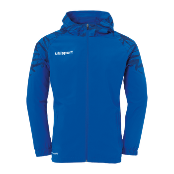 uhlsport Goal 25 Evo Woven Hood Jacket Kind (azurblau/marine)