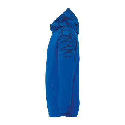 uhlsport Goal 25 Evo Woven Hood Jacket Kind (azurblau/marine)