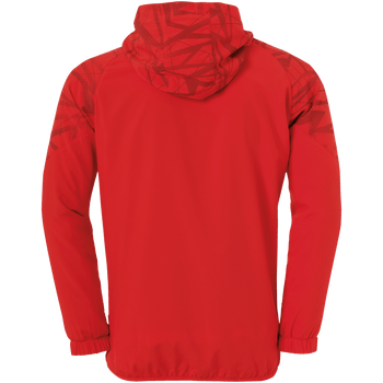 uhlsport Goal 25 Evo Woven Hood Jacket Kind (rot/weiß)