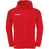 uhlsport Goal 25 Evo Woven Hood Jacket Kind (rot/weiß)