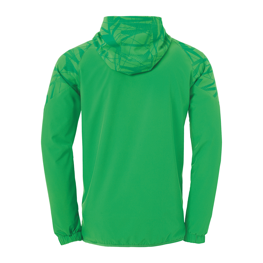 uhlsport Goal 25 Evo Woven Hood Jacket Kind (grün/lagune)