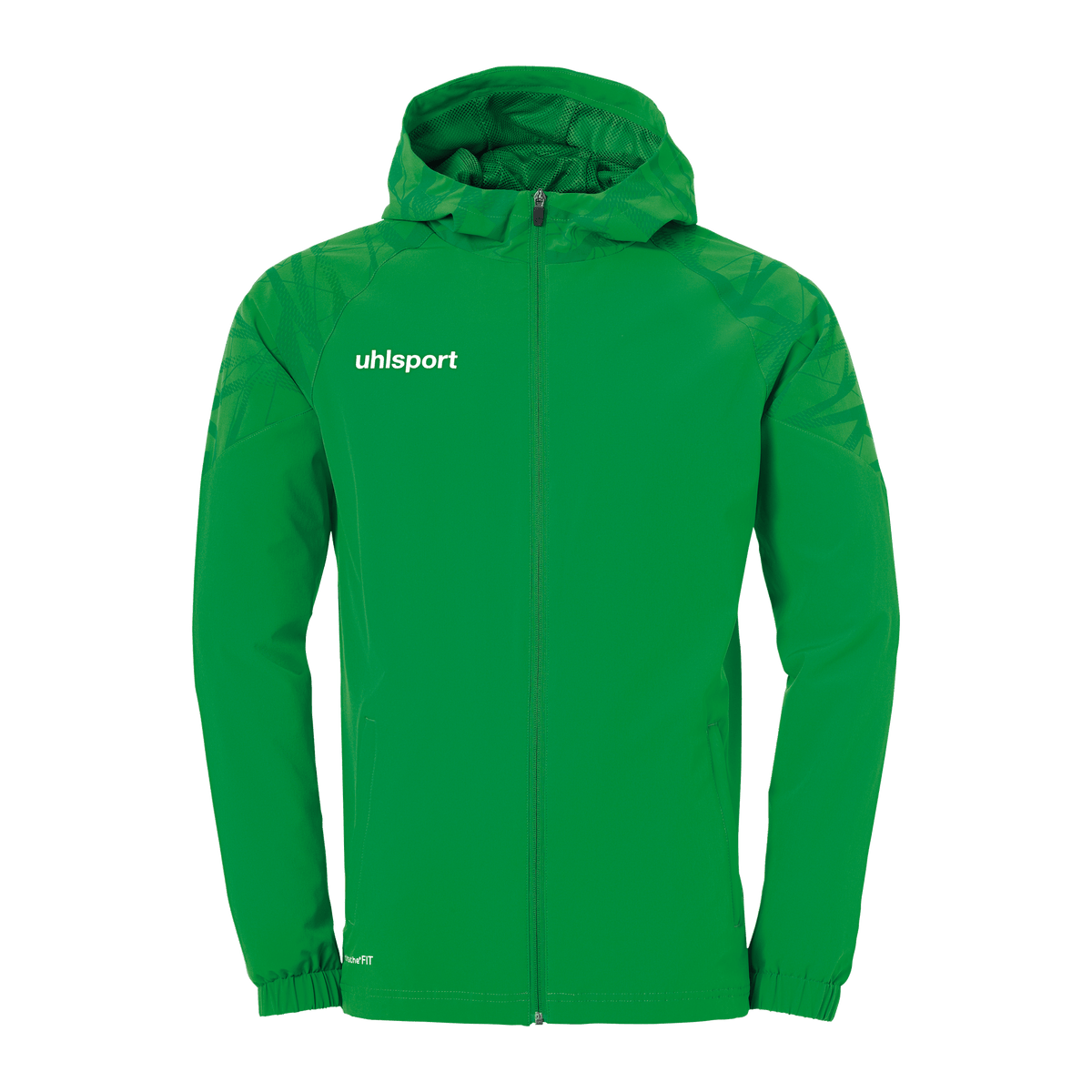 uhlsport Goal 25 Evo Woven Hood Jacket Kind (grün/lagune)