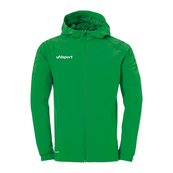 uhlsport Goal 25 Evo Woven Hood Jacket Kind (grün/lagune)