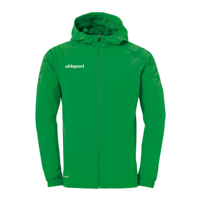uhlsport Goal 25 Evo Woven Hood Jacket Kind (grün/lagune)