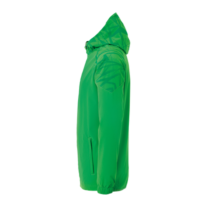 uhlsport Goal 25 Evo Woven Hood Jacket Kind (grün/lagune)
