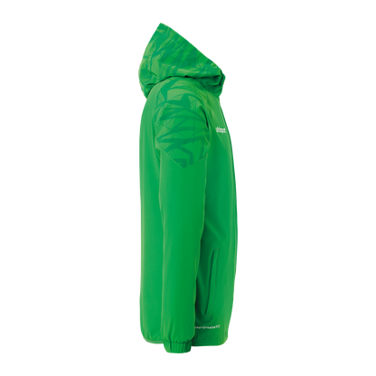 uhlsport Goal 25 Evo Woven Hood Jacket Kind (grün/lagune)