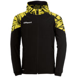 UHLSPORT Goal 25 Evo Woven Hood Jacket Kind Schwarz