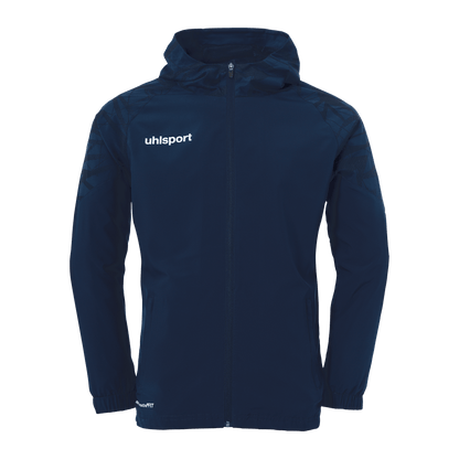 uhlsport Goal 25 Evo Woven Hood Jacket Kind (marine/marine)