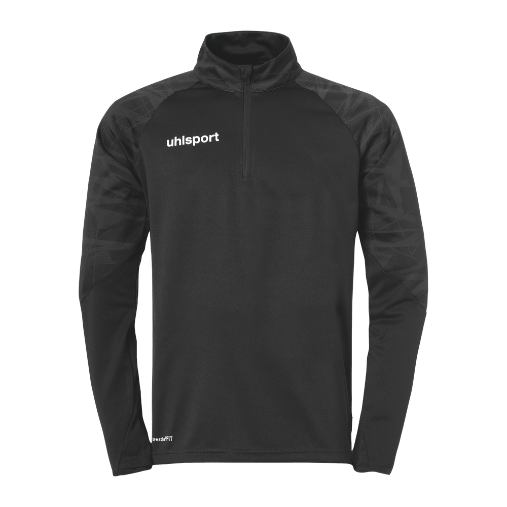 uhlsport Goal 25 1/4 Zip Top Kind (schwarz/anthra)
