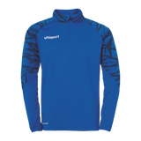 uhlsport Goal 25 1/4 Zip Top Kind (azurblau/marine)